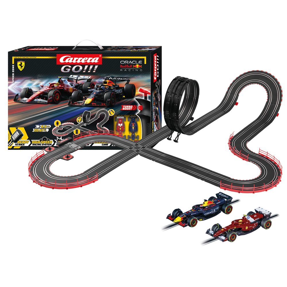 Speed Zone Carrera GO!!! Autorennbahn Set 1:43