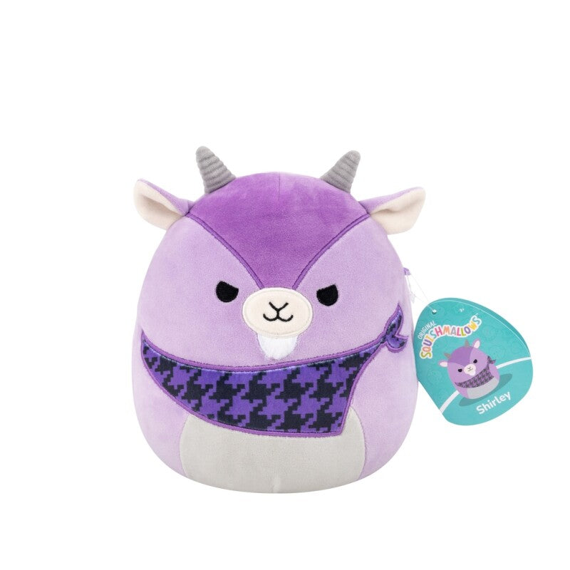 Squishmallows 7.5 Inch Shirley Purple Goat Soft Toy