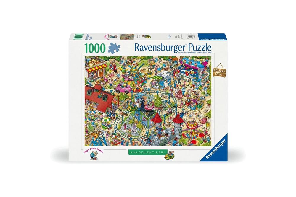 Puzzle Rays Comic The Amusement Park 1000 Pcs