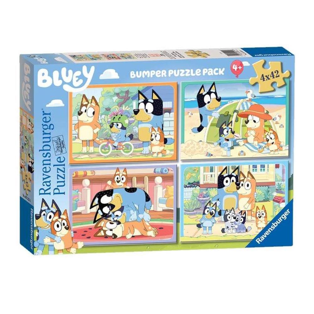 Ravensburger Puzzle Bluey 4 X 42 Pieces