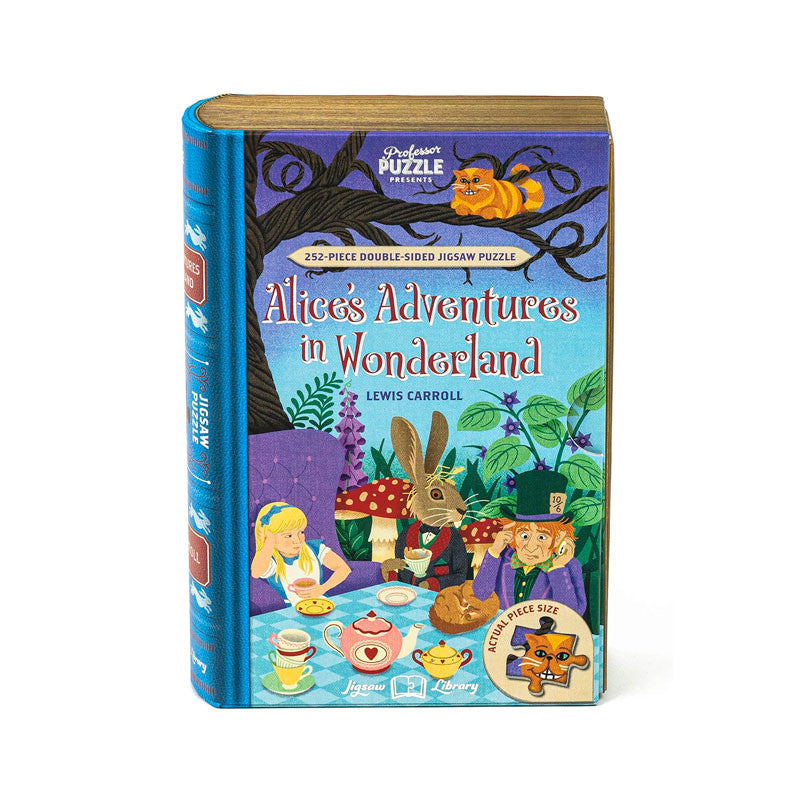 Alice In Wonderland Double-Sided Puzzle