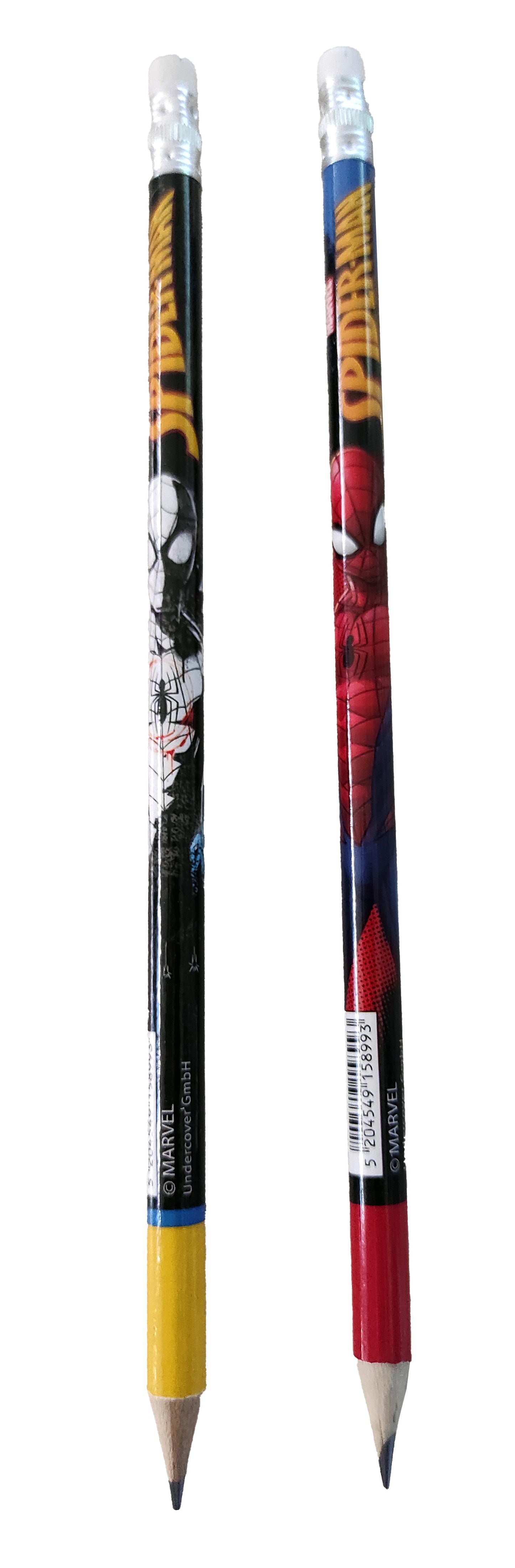 Spiderman HB Pencil With Eraser