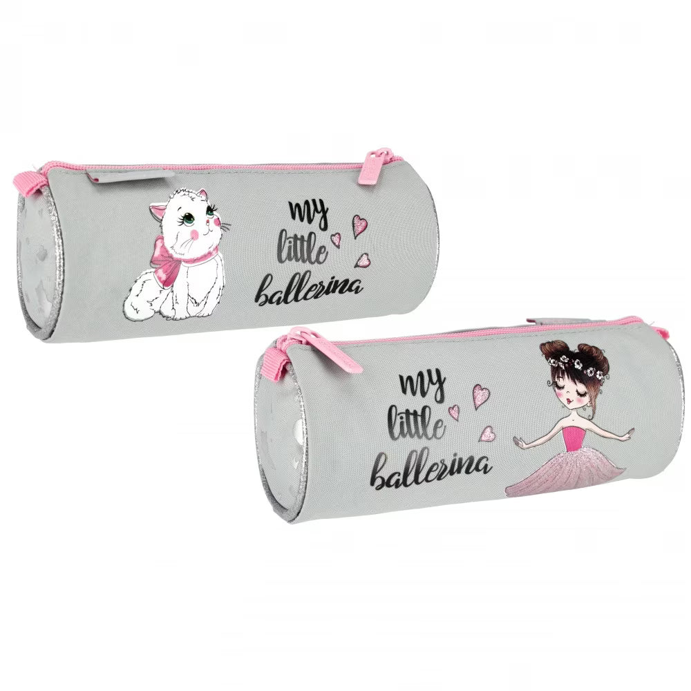 STARPAK Pencil case tube Pastel ballerina