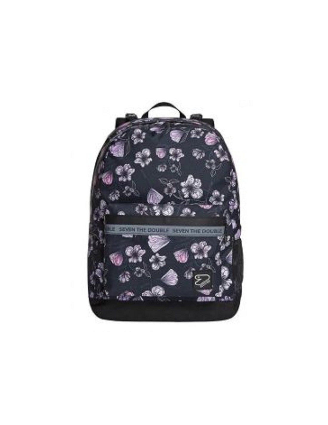 Seven Reversible Backpack THE DOUBLE Hibis Lilac w/ Wireless
