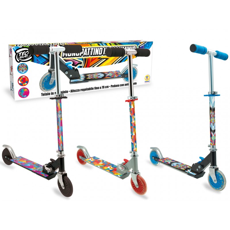 Scooter 2 Wheels Foldable Max 120mm