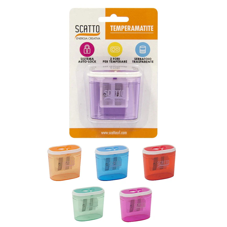 Pencil sharpener 2 holes