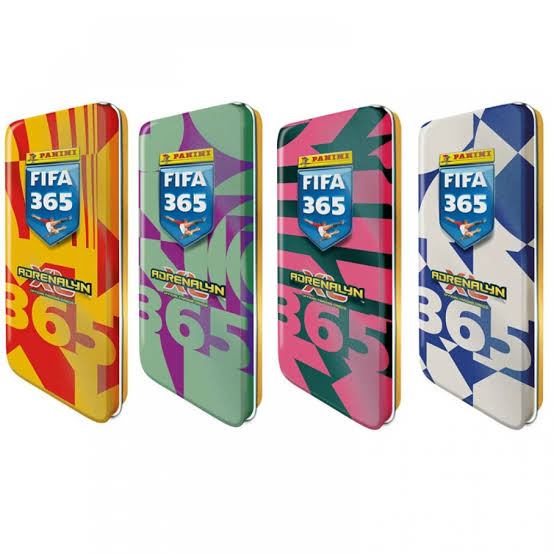 FIFA 365 Adrenalyn XL Pencil Tin Display (4 Tins) 2026–2027