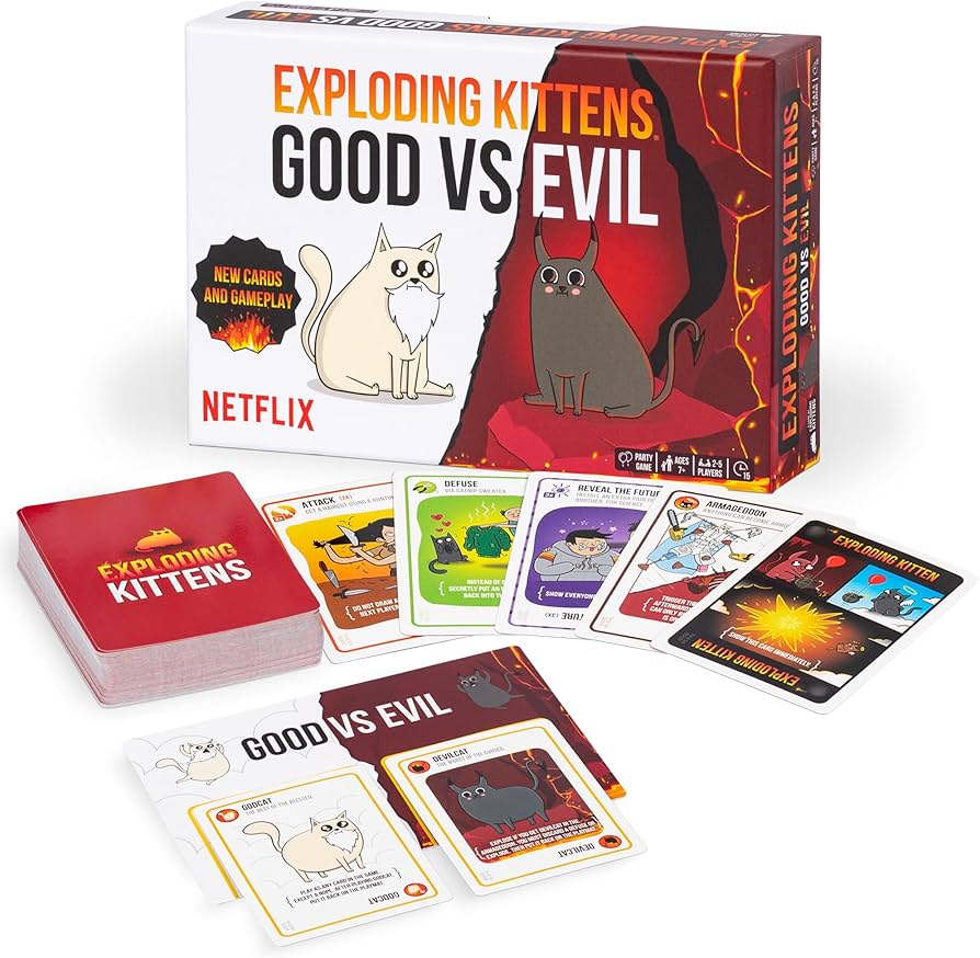 Exploding Kittens Good VS Evil