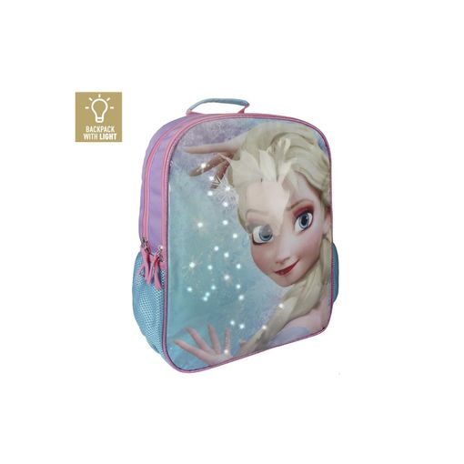 Frozen Light Up 2 Zip Backpack