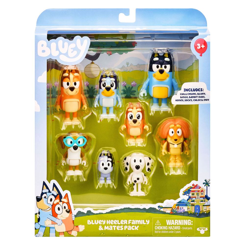 Bluey Family and Friends Pack