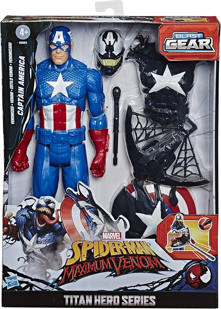 Avengers Titan Hero Captain America Venomised