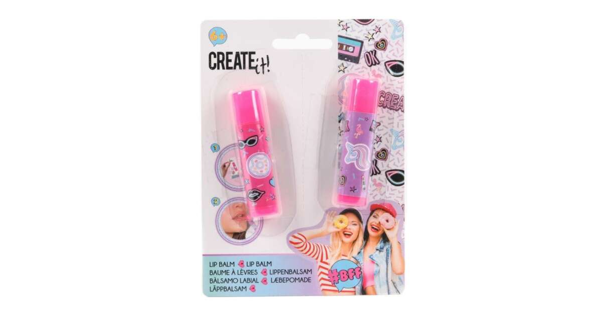 Create It! - Lip Balm - Double Pack
