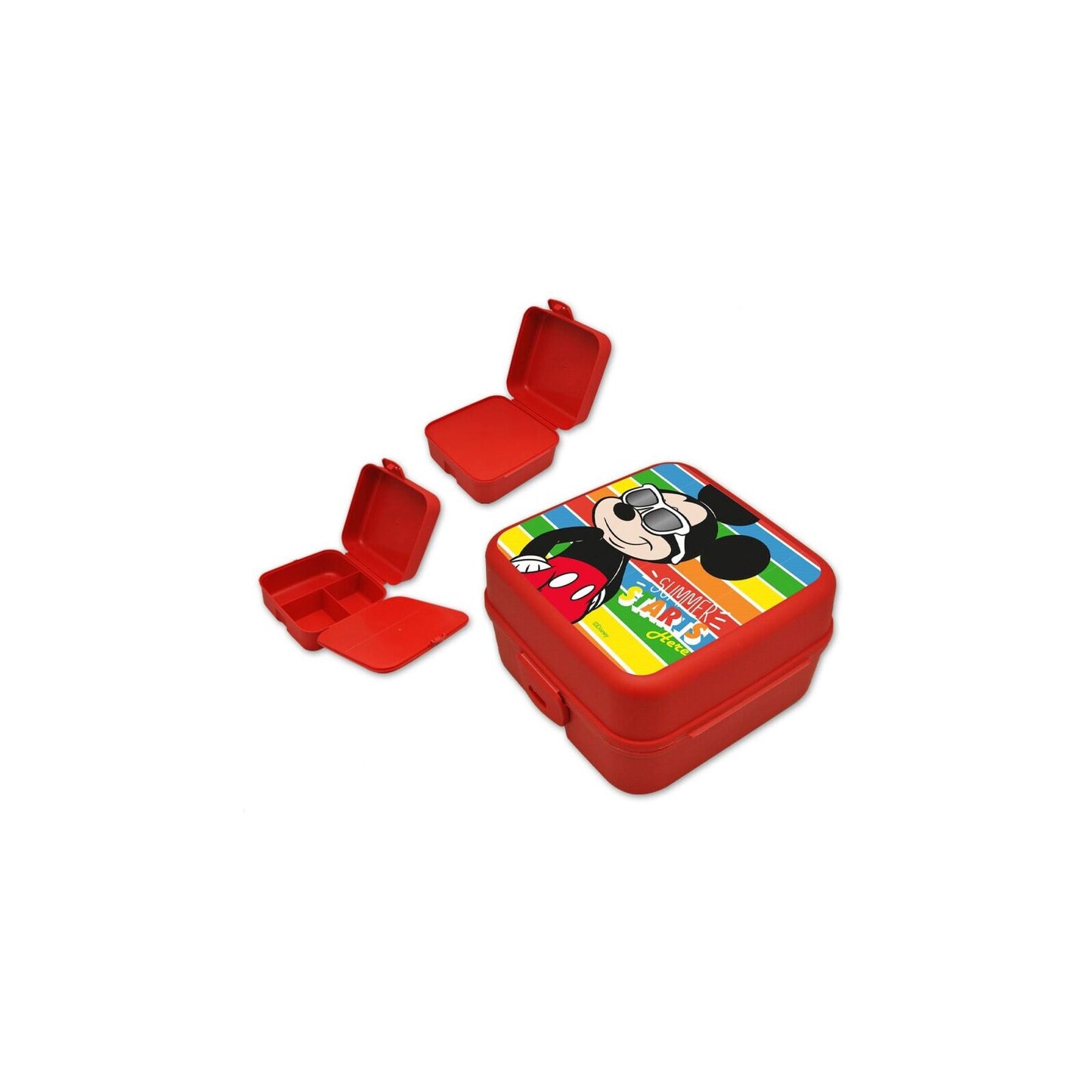 Sandwichbox 14 x 14 x 8 cm Disney Mickey Mouse