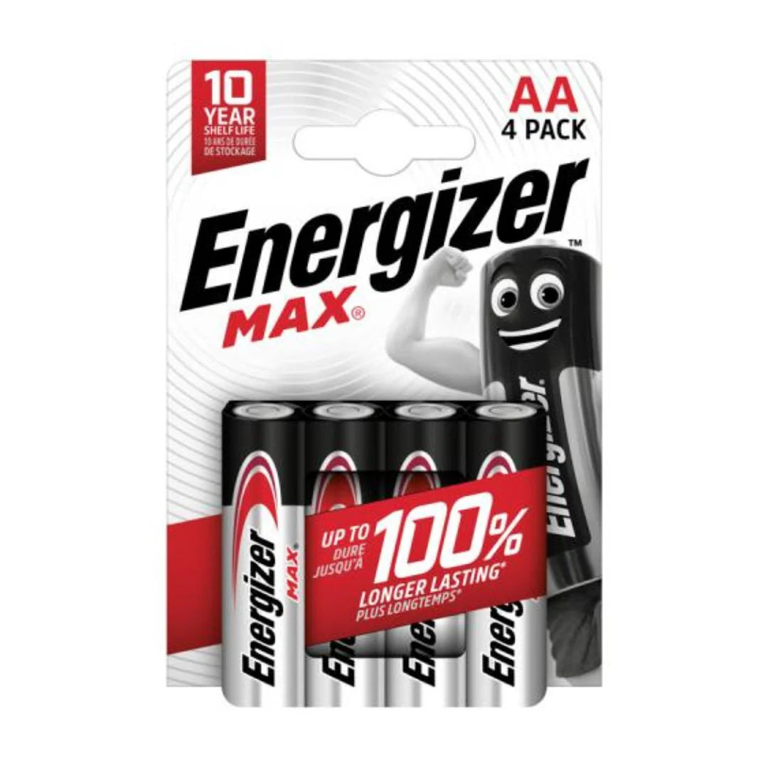Energizer Max AA Batteries 4-Pack