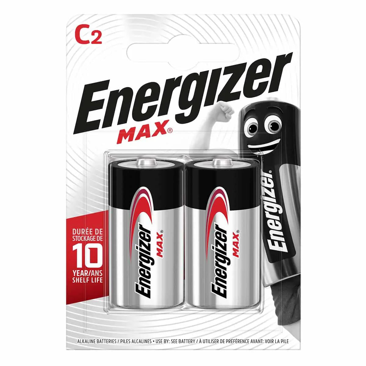 Energizer Max C Batteries 2-Pack