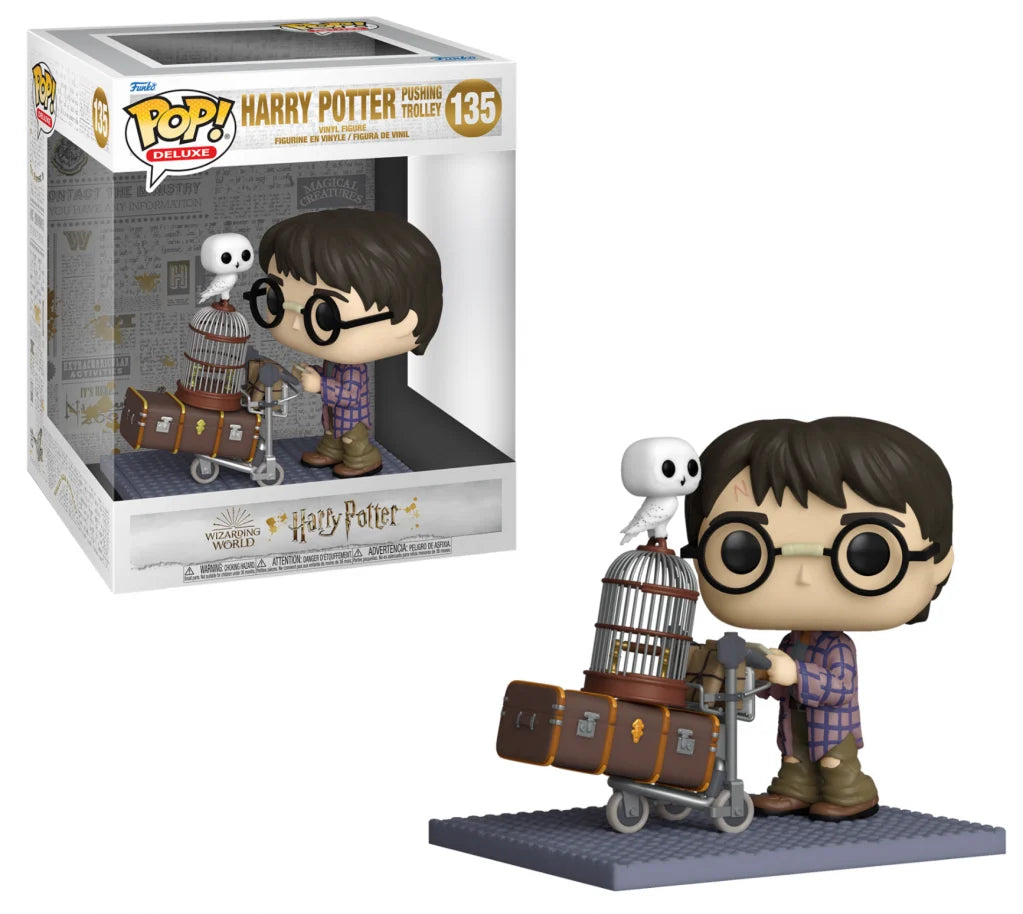 Funko POP! 135 Deluxe Harry Potter Pushing Trolley