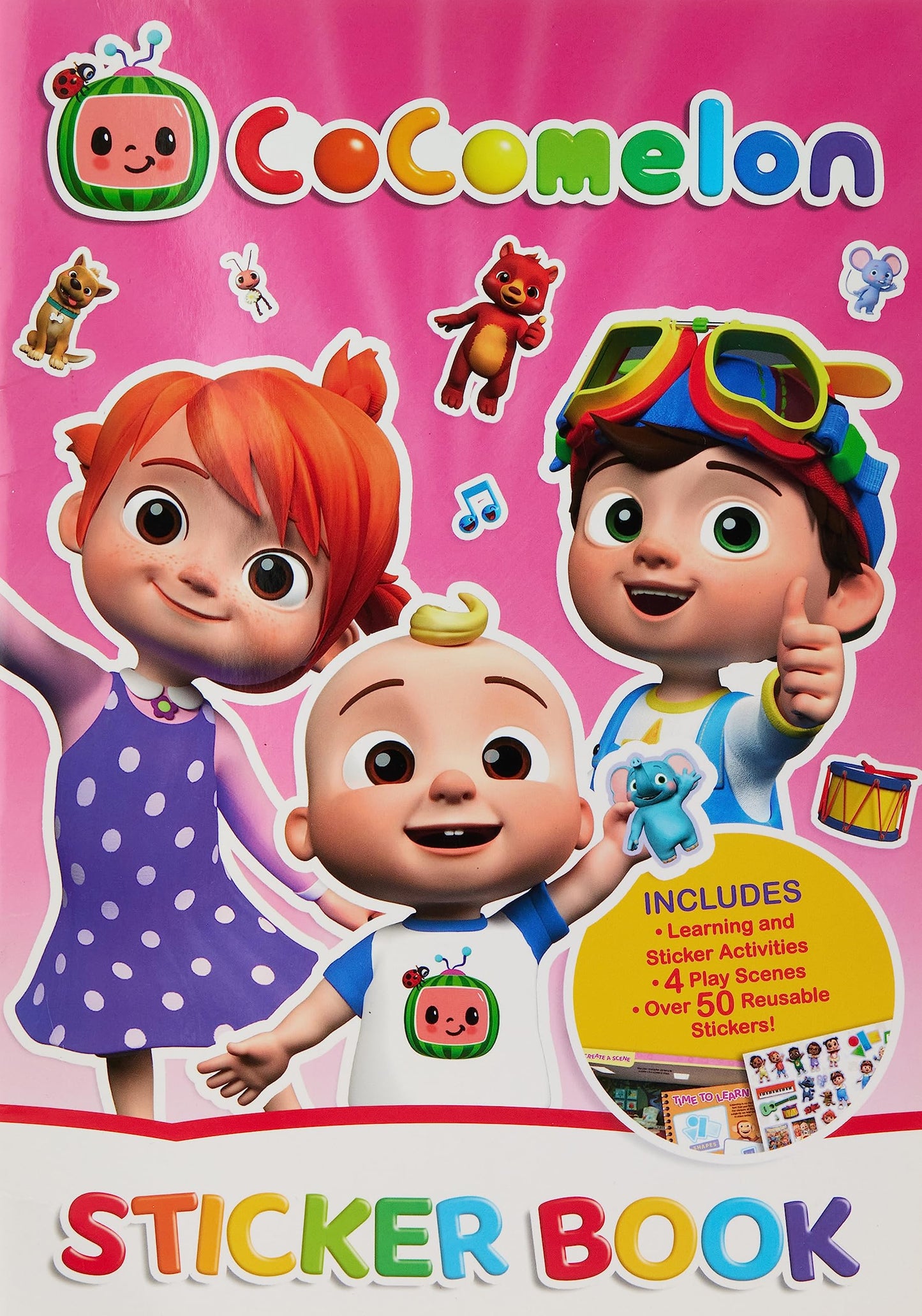 Cocomelon Sticker Book