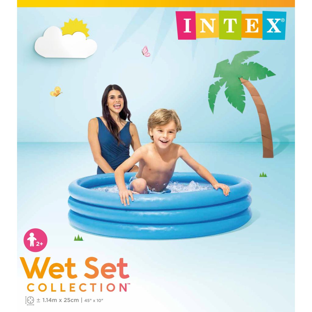 Intex Crystal Blue Pool 114cm x 25cm