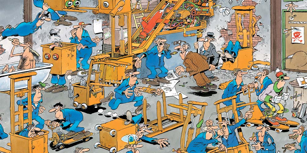 Jan van Haasteren Old Timers Go Forth! 1000pcs Puzzle