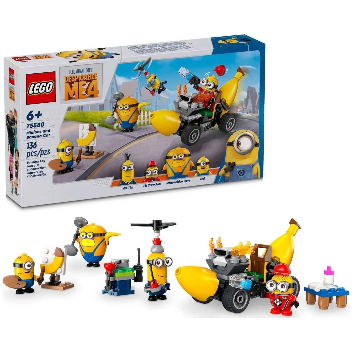 LEGO 75580 Minions and Banana Car