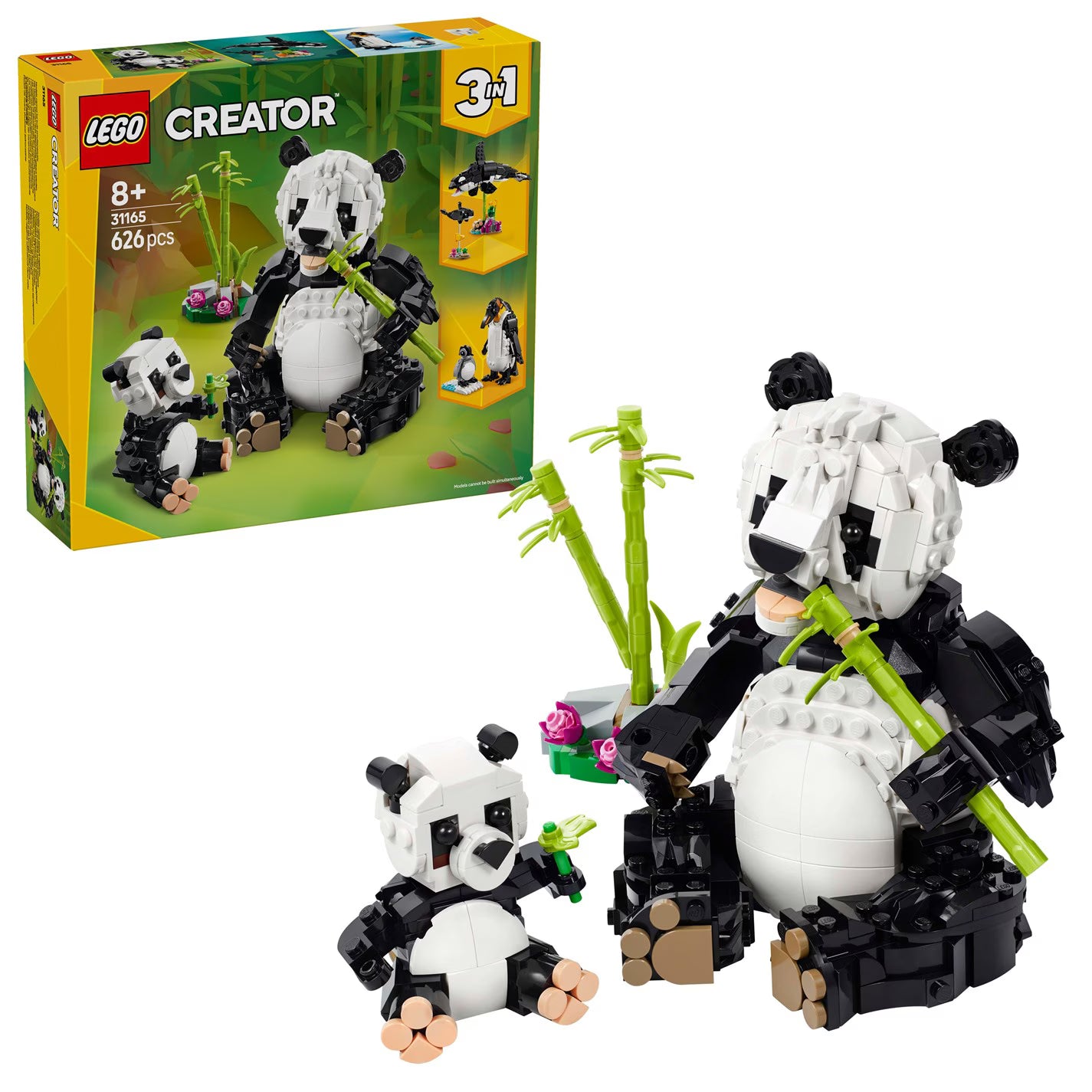 LEGO Creator 31165 Wild Animals Panda Family