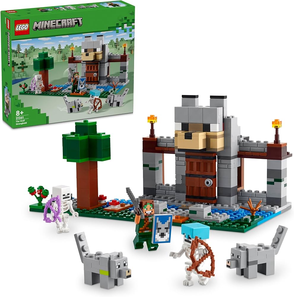 LEGO Minecraft 21261 The Wolf Stronghold