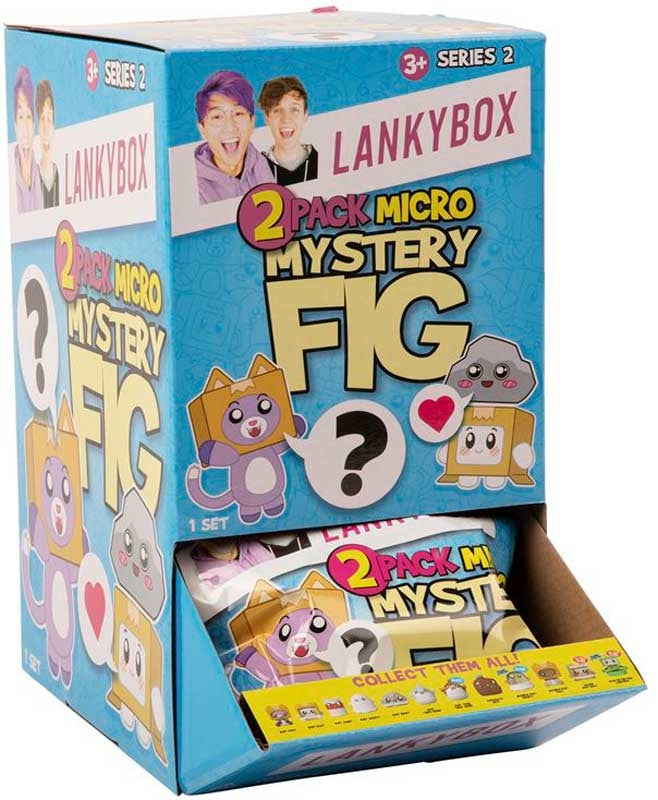 Lankybox Micro Mystery Figures 2-pack