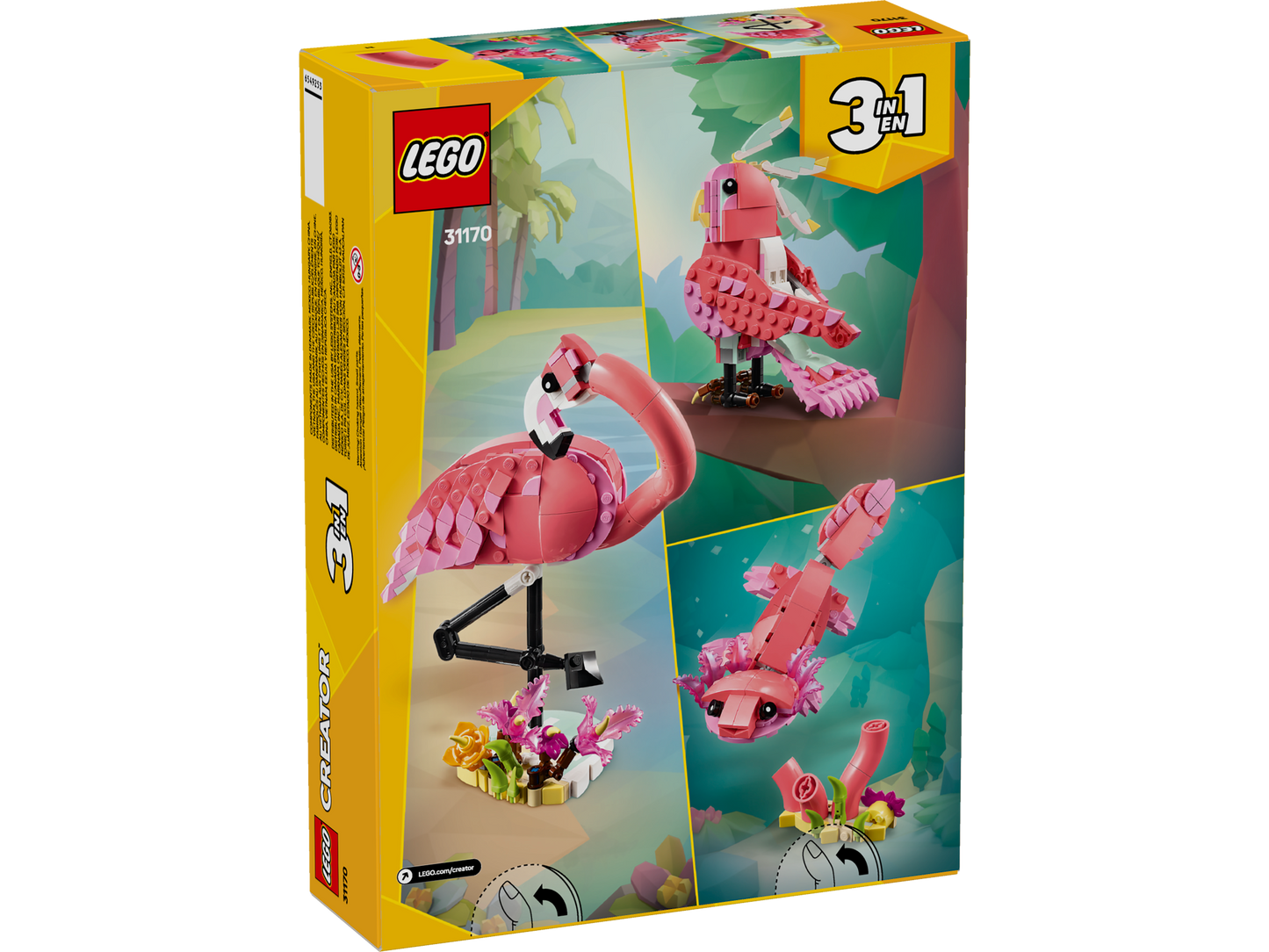 LEGO Creator 31170 Wild Animals: Pink Flamingo