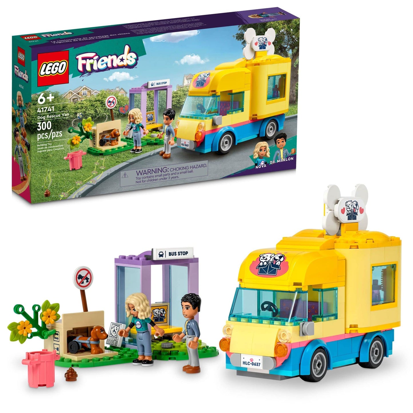 Lego 41741 Friends Dog Rescue Van