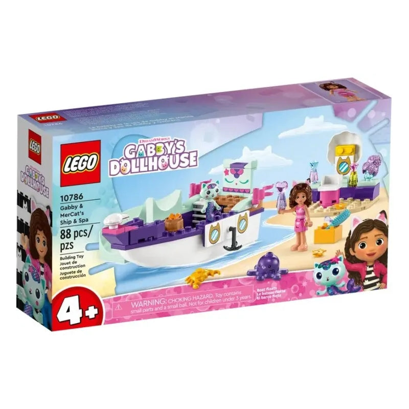 Lego 10786 Gabby's Dollhouse Mermaid Ship Spa