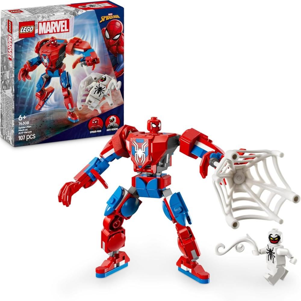 LEGO Marvel 76308 Spiderman Mech vs Anti-Venom