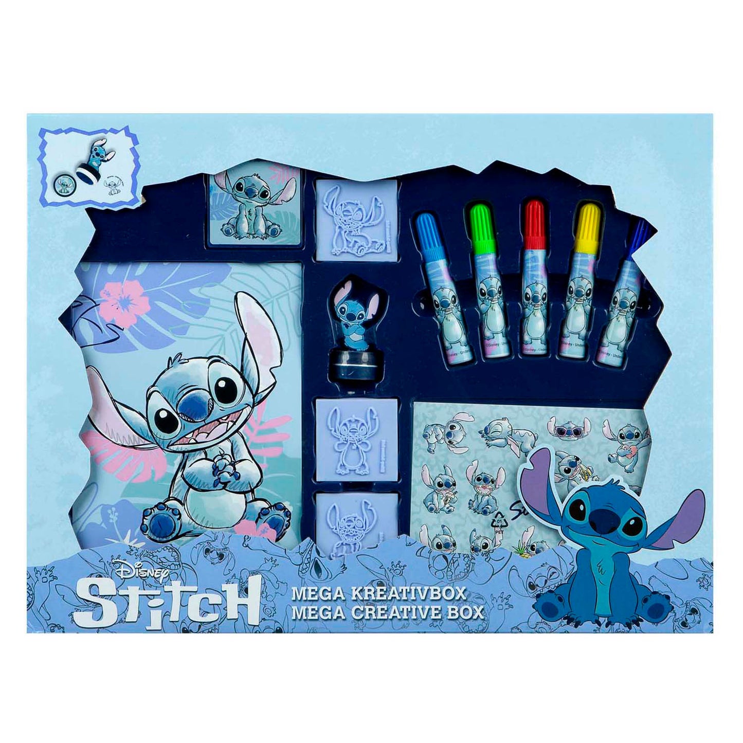 Mega Stamp and Coloring Set Stitch