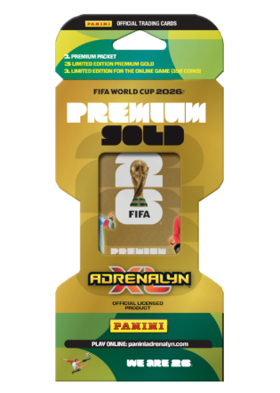 Panini FIFA World Cup 2026 Adrenalyn XL Premium GOLD Pack