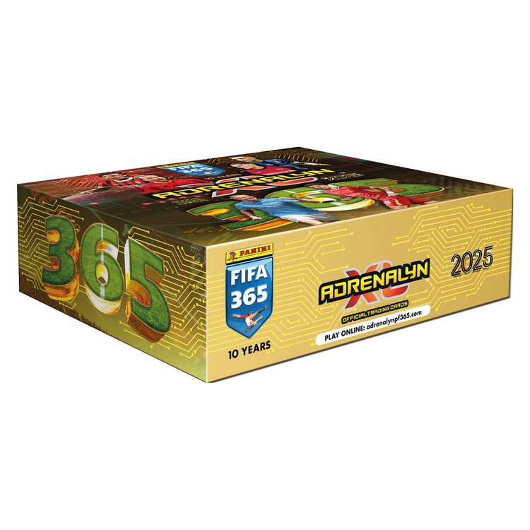 Panini FIFA 365 (10 Year) 2024-2025 Adrenalyn XL Booster Box