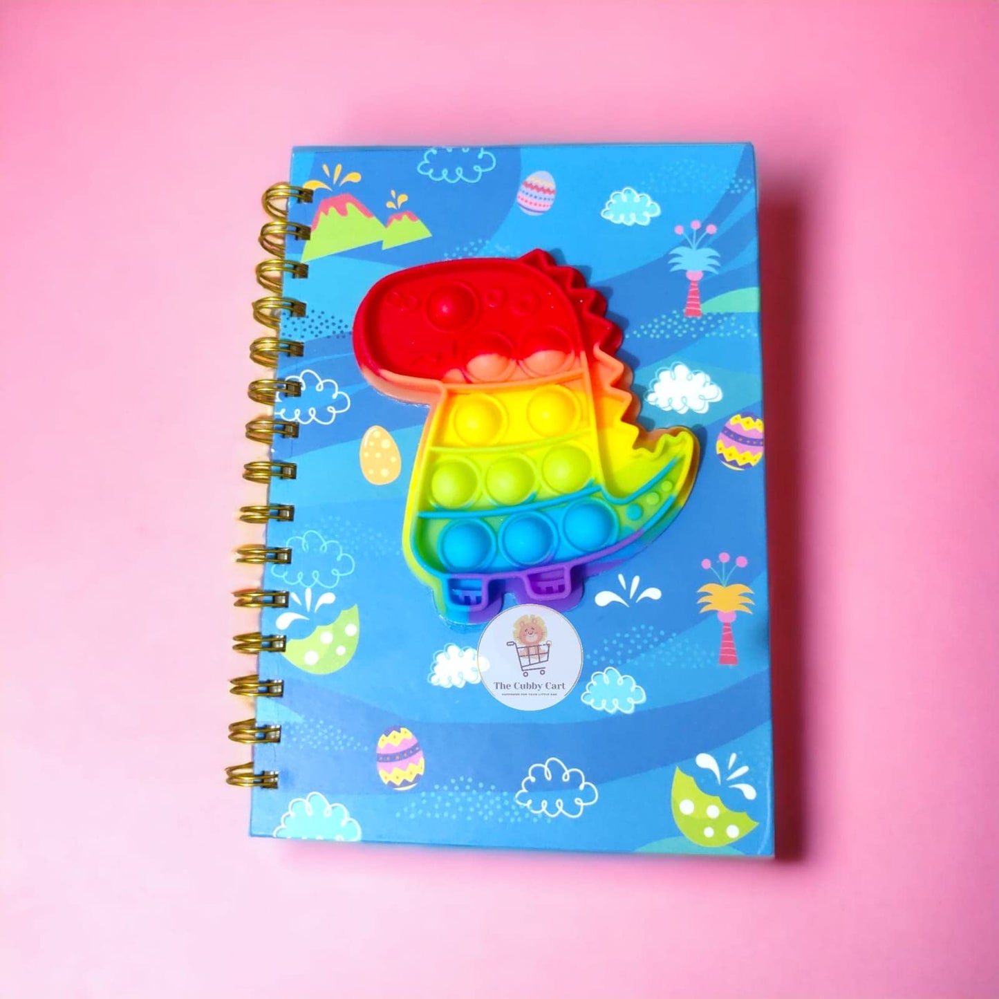 Popit Notebook Dinosaur