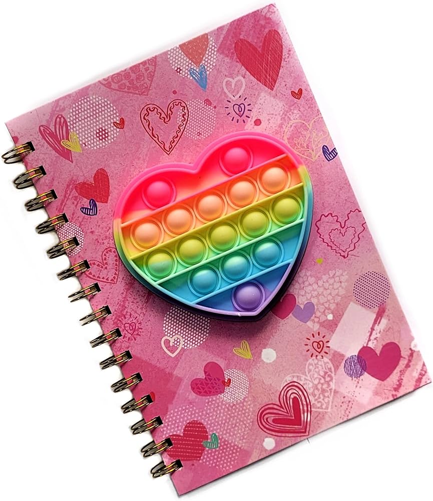 Popit Notebook Heart