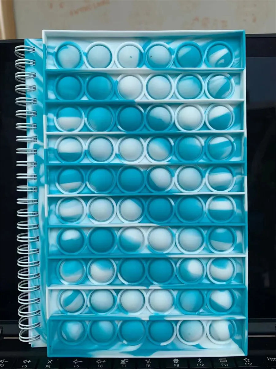 Popit Notebook Tie Dye Blue A5