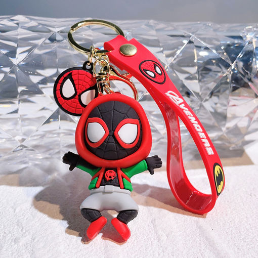 Spidey Miles Morales Hoodie Keychain