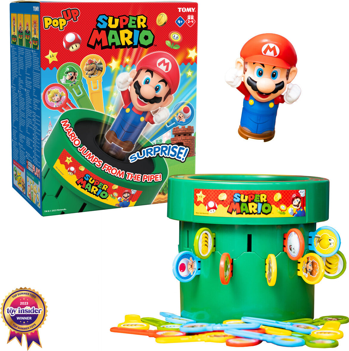 Super Mario Pop Up Game