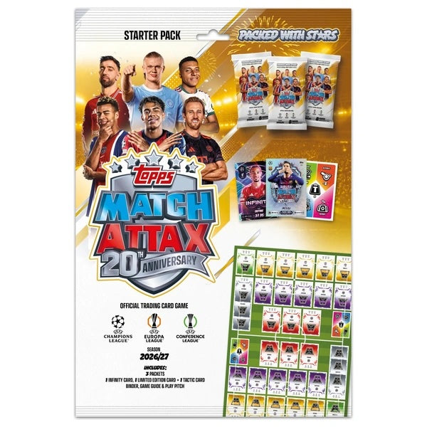 Topps Match Attax UEFA Champions League 2026/27 Starter Pack