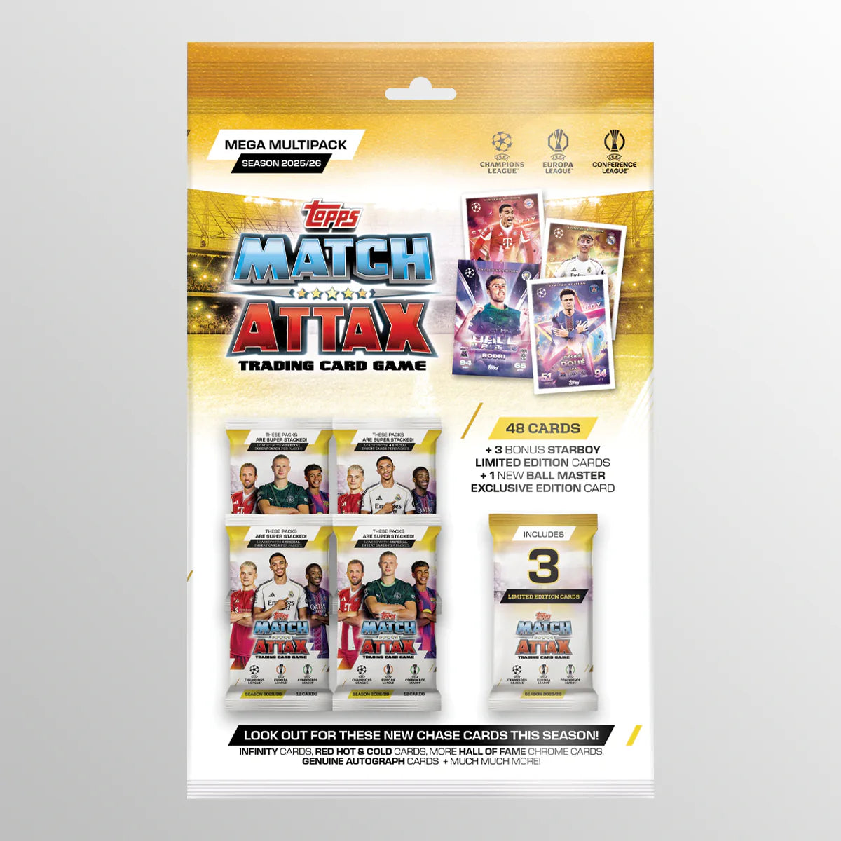 Topps Match Attax Extra UEFA Champions League 2025/26 Mega Multipack