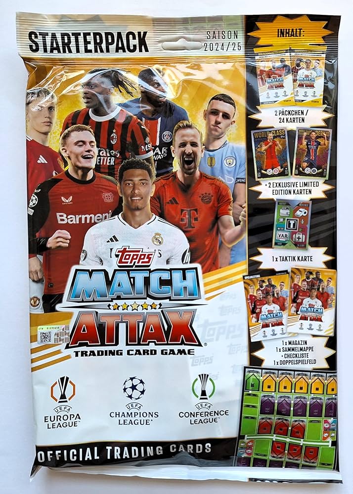 Topps Match Attax UEFA Champions League 2024/25 Starterpack