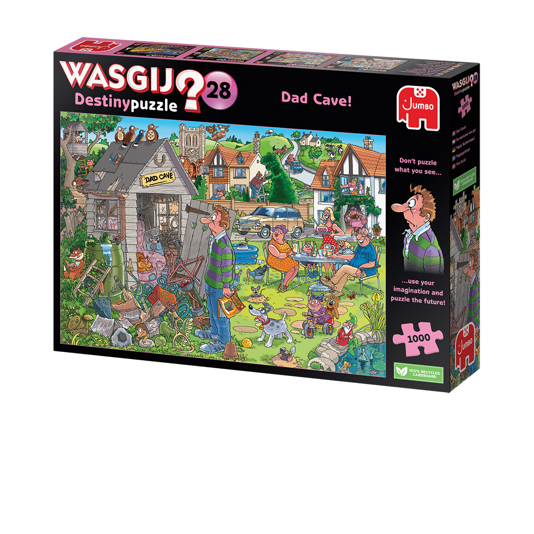 Wasgij Destiny 28 - Dad's Mancave! 1000 Pieces