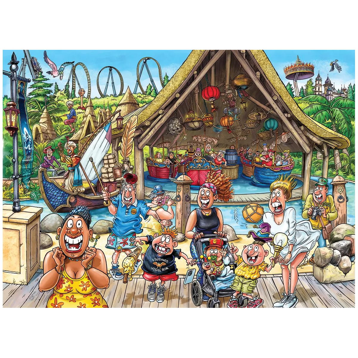 Wasgij Original World of Sindbad 1000pcs Puzzle
