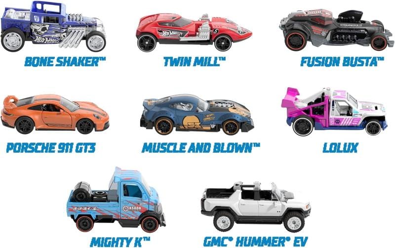 Hot Wheels Pull Back Speeders