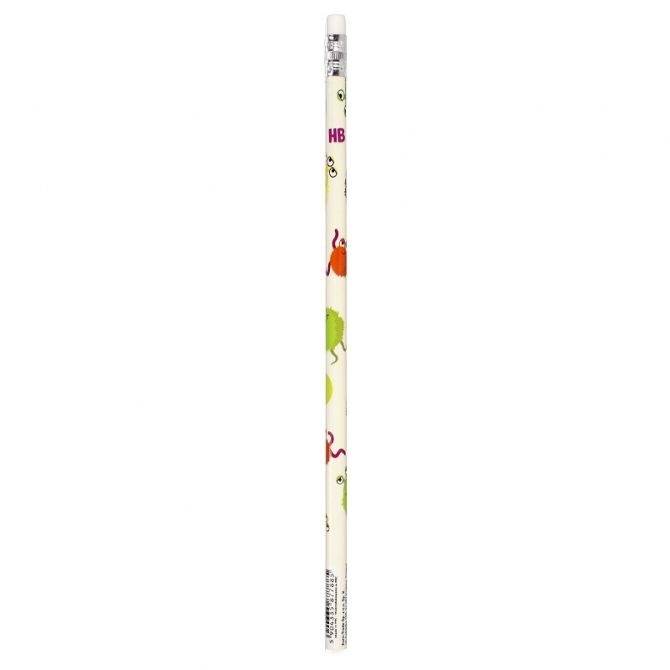 Pencil with eraser