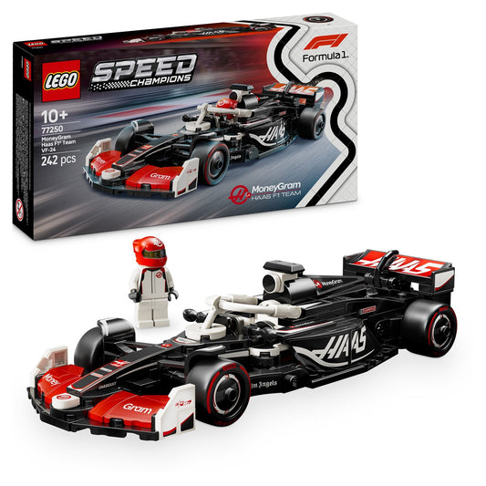 Lego 77250 Speed Champions MoneyGram Haas F1 Team VF-24 Race Car