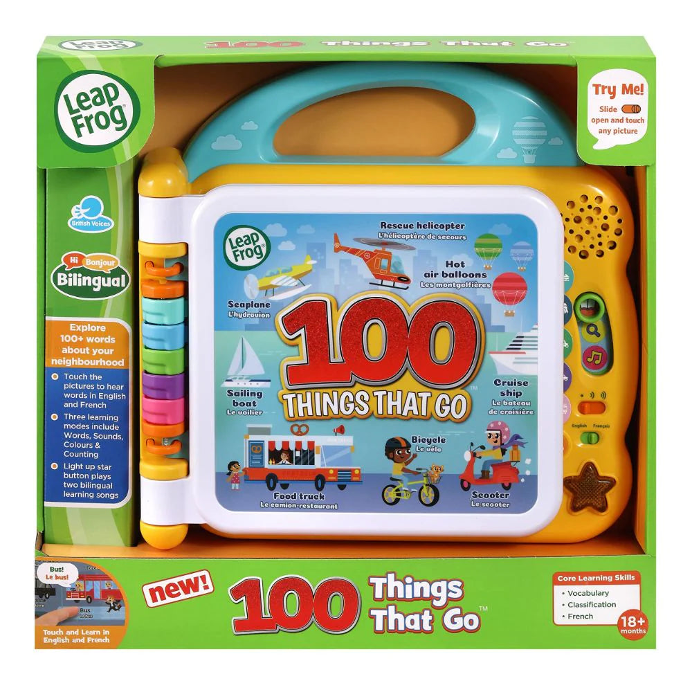 Leapfrog 100 Things That Go Book