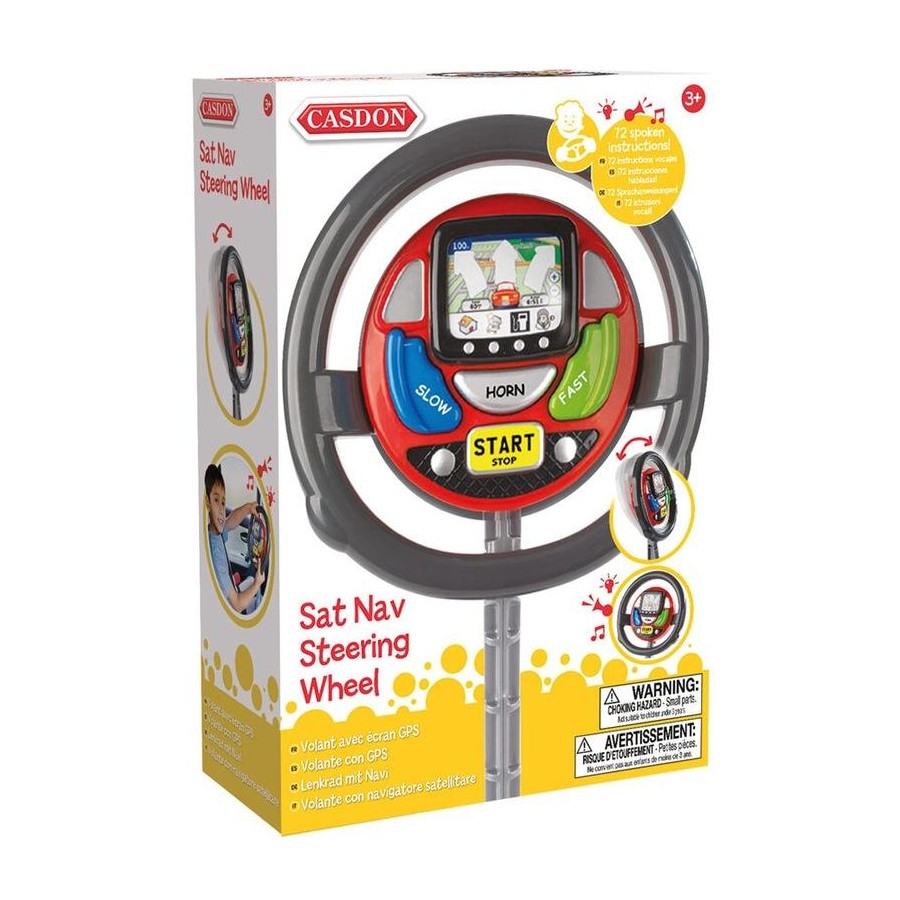 Casdon Satnav Steering Wheel