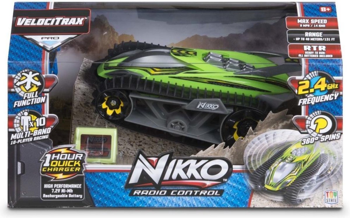 R/C Velocitrax Green Nikko